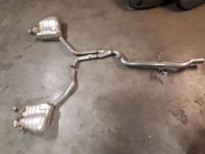 21827074 – 4G0253181CE, 4G0253078CE, 4G0253409AJ – Uitlaat Midden+Einddemper