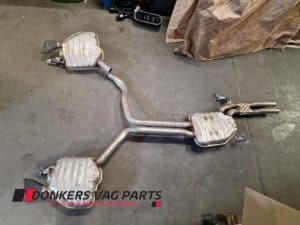 24457689 – 4G0253609CH, 4G0253611AB, 4G0253610CH, 4G0253612AB, 4G0253409BF, 4G0253411T – Exhaust central + rear silencer