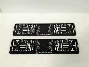 24074465 – AUDISPORT, 2STUKS – Kentekenplaathouder voor
