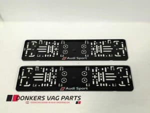 25151310 – AUDISPORT, 2STUKS – Kentekenplaathouder achter